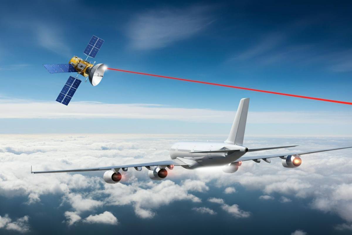 Comunicazione laser superveloce: il volo del futuro tra aerei e satelliti