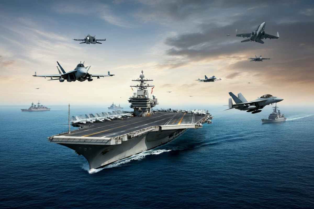 La portaerei Lincoln: un colosso invulnerabile nel mare tempestoso degli Stati Uniti
