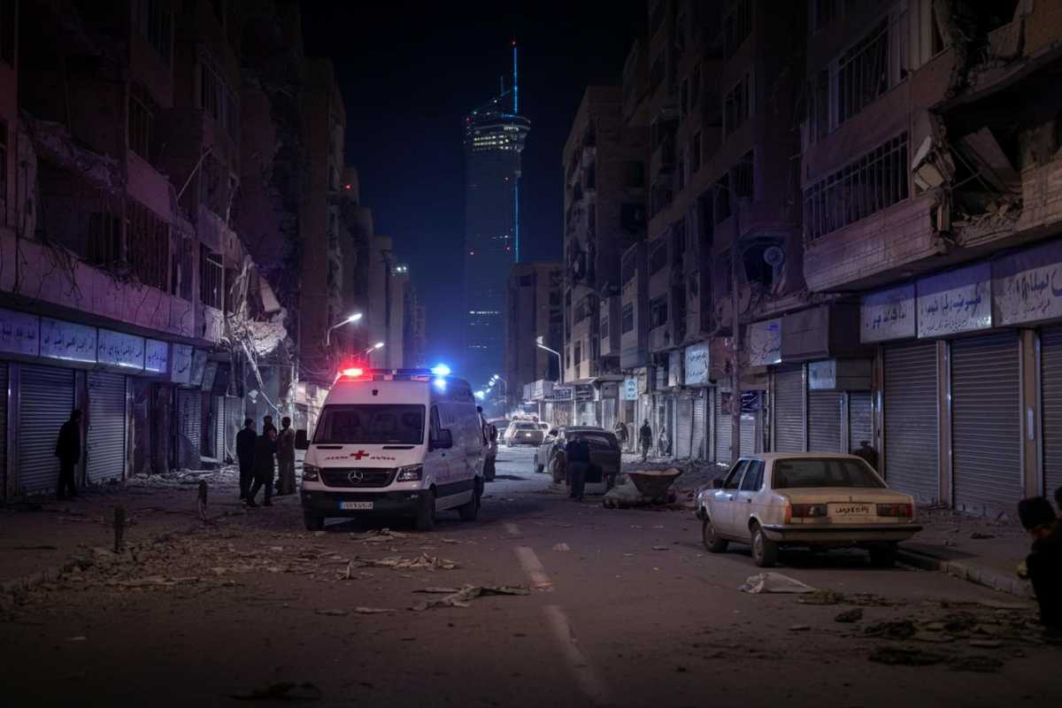 Mezzaluna Rossa: 60 attacchi su Teheran in 24 ore, un bilancio drammatico di 57 morti